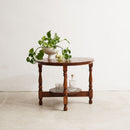 Art Deco Coffee Table with Turned Spindle Legs - Journey East