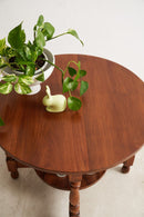 Art Deco Coffee Table with Turned Spindle Legs - Journey East