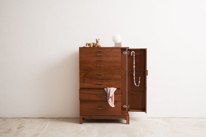 Vanity chest of drawers (1 door) - Journey East