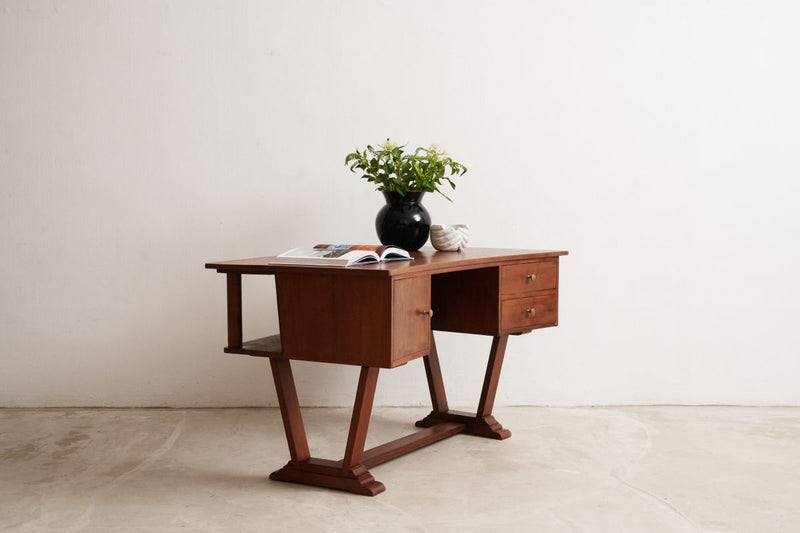 Art Deco Curved Desk - Journey East