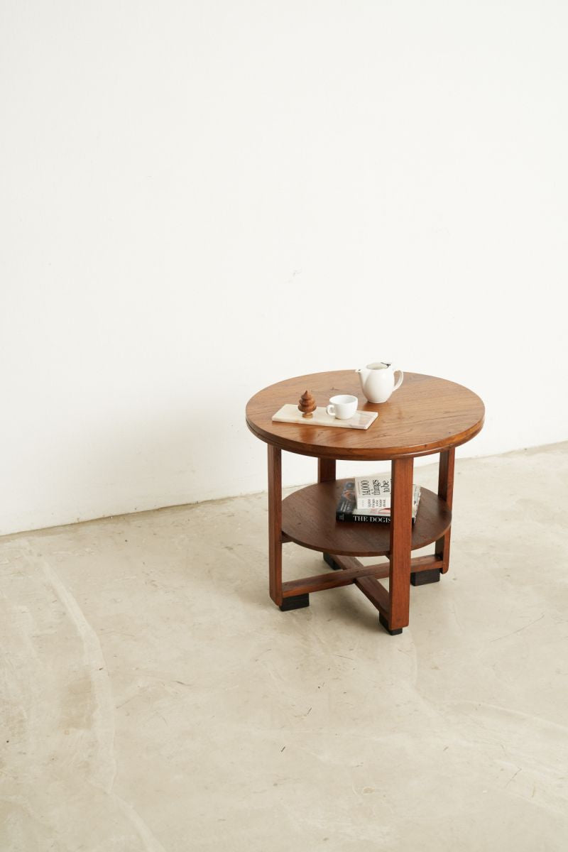 Art Deco Round Coffee Table - Journey East