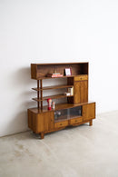 Midcentury Shelf 3 Doors 3 Drawers - Journey East