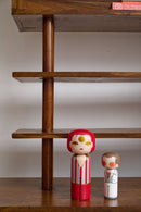 Midcentury Shelf 3 Doors 3 Drawers - Journey East