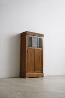 Art Deco Cabinet With Vintage Coloured Glass - Journey East