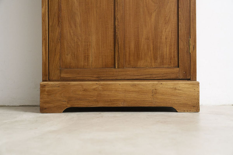 Art Deco Cabinet With Vintage Coloured Glass - Journey East