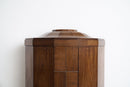 Art Deco Hexagonal Cabinet with Rosewood and Brass