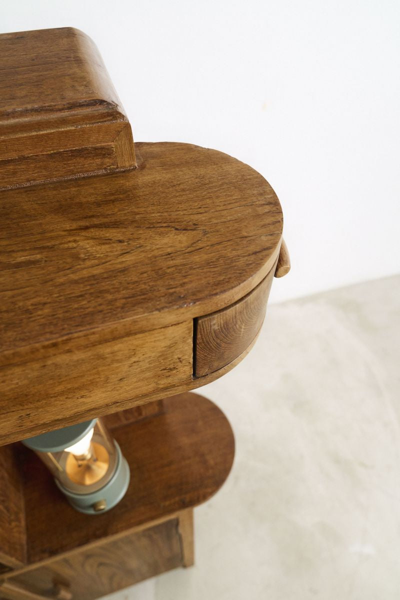 Art Deco Double-Sided Cabinet