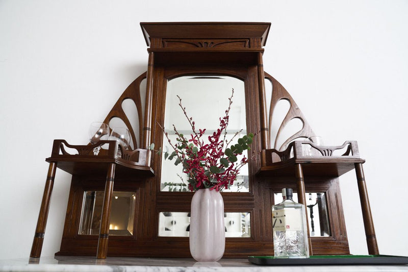 Art Nouveau Buffet With Marble - Journey East