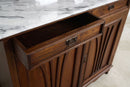 Art Nouveau Buffet With Marble - Journey East