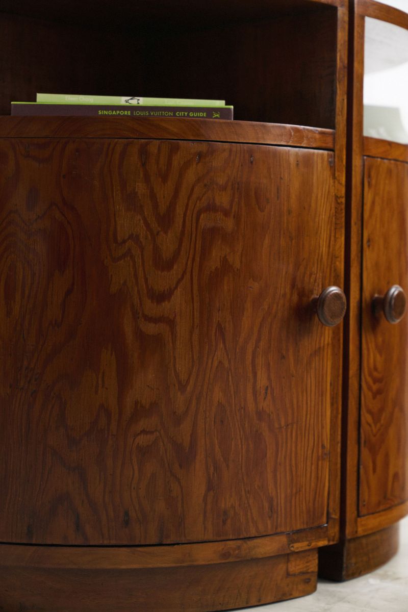 Curved Bedside Tables - Journey East