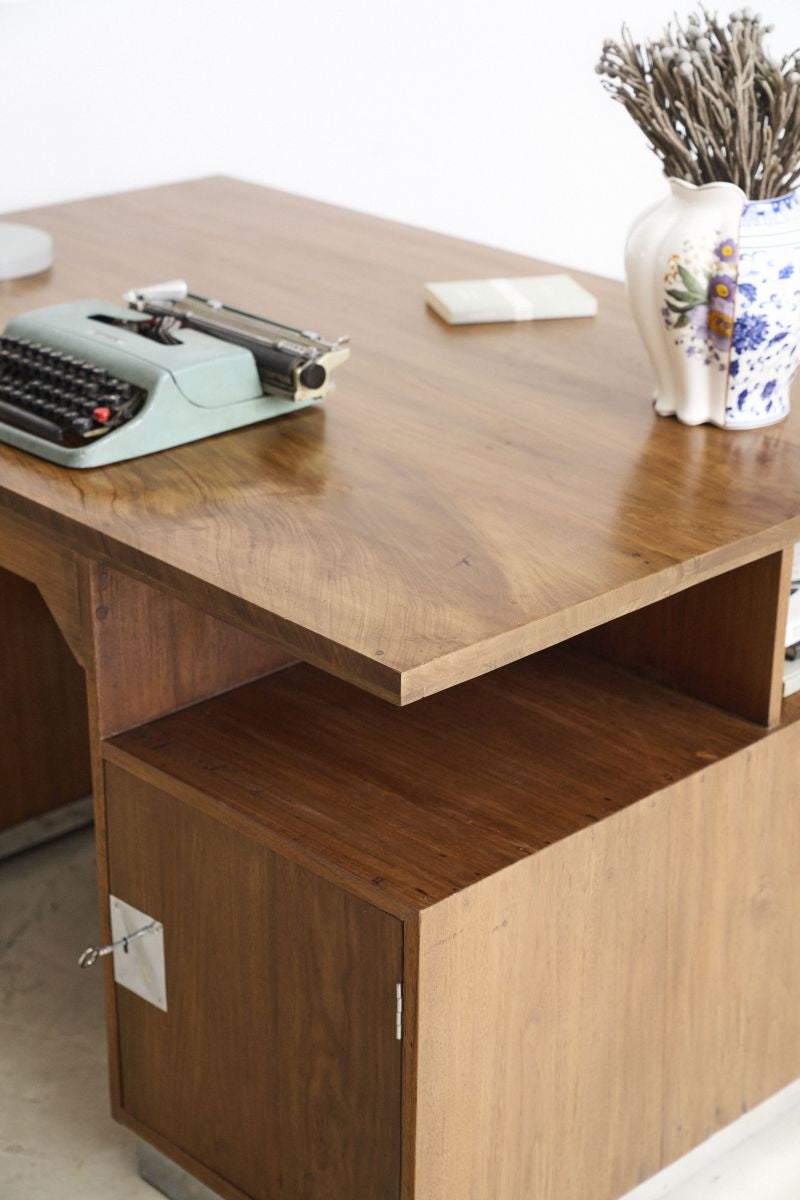 Art Deco Partners' Desk - Journey East