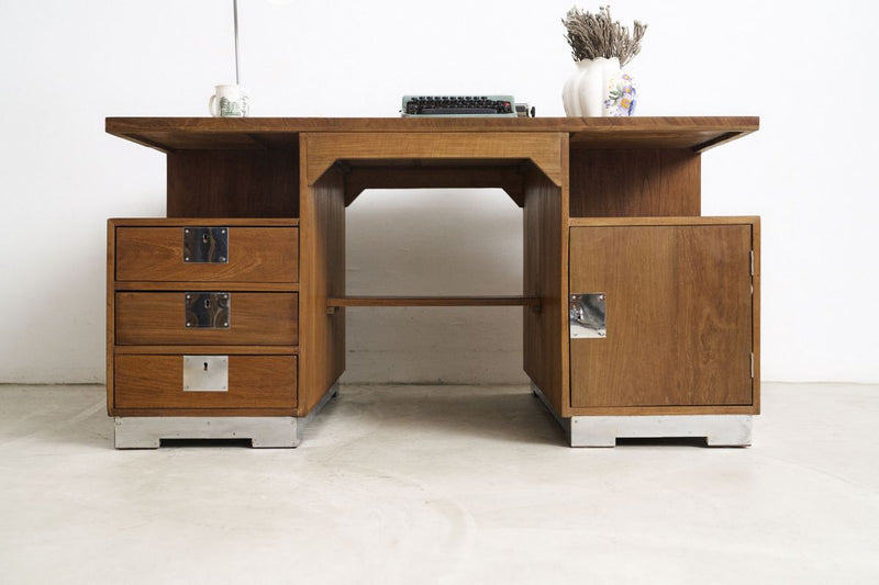 Art Deco Partners' Desk - Journey East