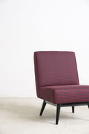 Retro Lounge Chair Red - Journey East