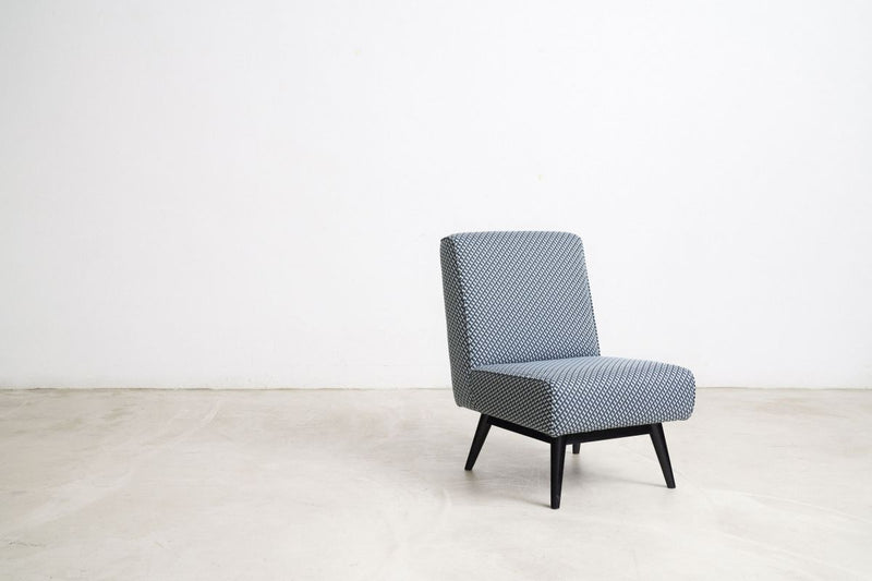 Retro Lounge Chair Blue - Journey East