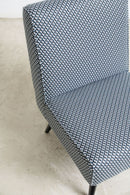 Retro Lounge Chair Blue - Journey East