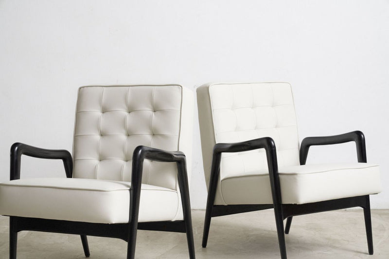 Retro Armchair White - Journey East