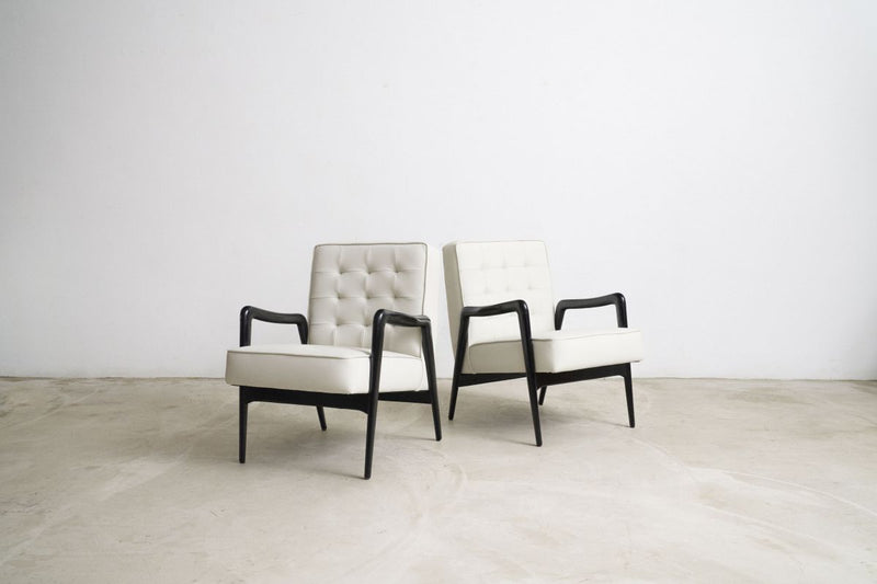Retro Armchair White - Journey East