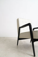 Retro Armchair White - Journey East