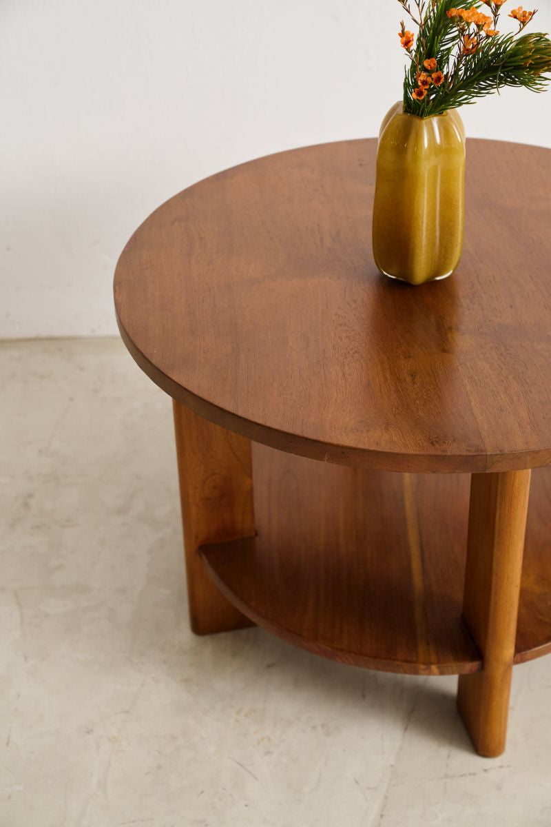 Art Deco Round Coffee Table - Journey East