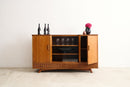 Retro Sideboard Sliding Glass 2 Doors - Journey East