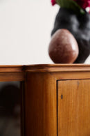 Retro Sideboard Sliding Glass 2 Doors - Journey East