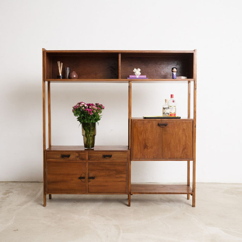 Midcentury Display Shelf - Journey East