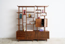 Midcentury Modern Double-Sided Shelf