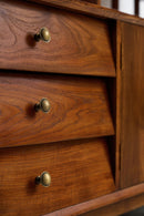 Midcentury Modern Double-Sided Shelf