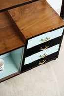 Midcentury Modern Double-Sided Shelf - Journey East