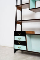 Midcentury Modern Double-Sided Shelf - Journey East