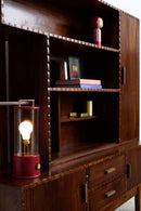 Midcentury Modern Shelf with Scalloped Edge