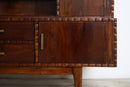 Midcentury Modern Shelf with Scalloped Edge