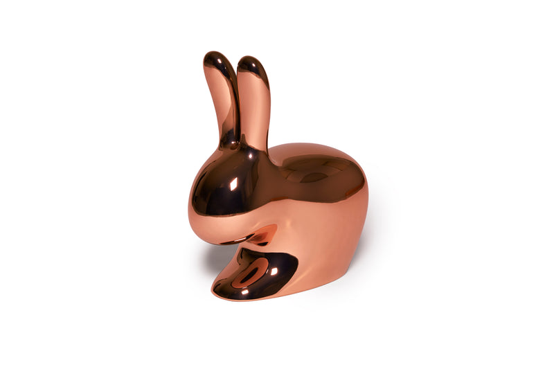 Clearance: Qeeboo Rabbit Chair Metal Finish Copper - Journey East