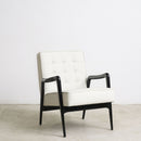 Retro Armchair White - Journey East