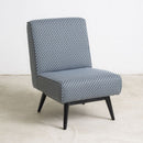 Retro Lounge Chair Blue - Journey East
