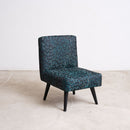 Retro Revival Slipper Chair Peacock - Arm Chairs, Recliners & Sleeper Chairs - Designer Furniture Tan Boon Liat