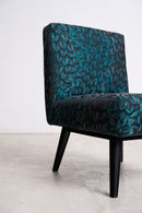 Retro Revival Slipper Chair Peacock - Arm Chairs, Recliners & Sleeper Chairs - Designer Furniture Tan Boon Liat