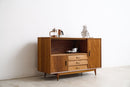 Retro Sideboard 2 Doors 3 Drawers - Journey East