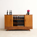 Retro Sideboard Sliding Glass 2 Doors - Journey East
