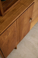 Retro Tall Console Bookshelf - Journey East