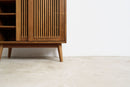 Shoe Cabinet with Slatted Doors - Journey East