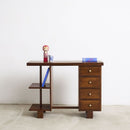 Vintage Small Desk With Drawers - Journey East