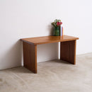 Teak Slab Table Desk - Desks - Designer Furniture Tan Boon Liat