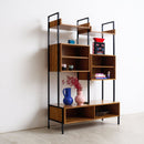 Vintage Shelf with Metal Frame - Journey East