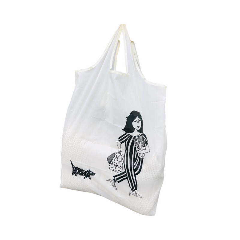 Helen B Foldable Reusable Bag Shopping Mathilda - Journey East