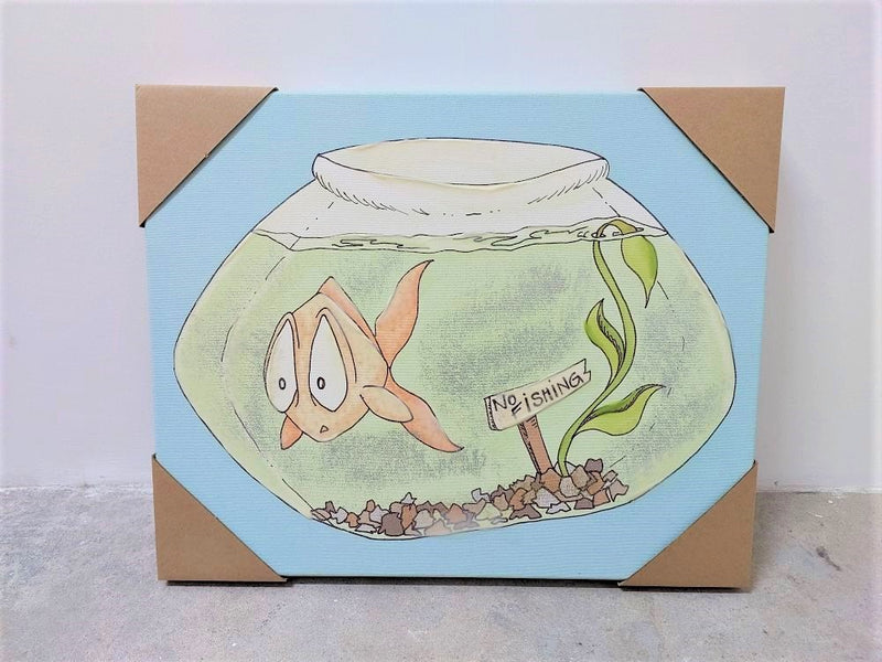 Clearance: Goldfish - Art by Valerie Willis - Journey East
