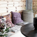 House Doctor Lotus Cushion Light Brown - Journey East