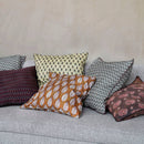 House Doctor Lotus Cushion Light Brown - Journey East