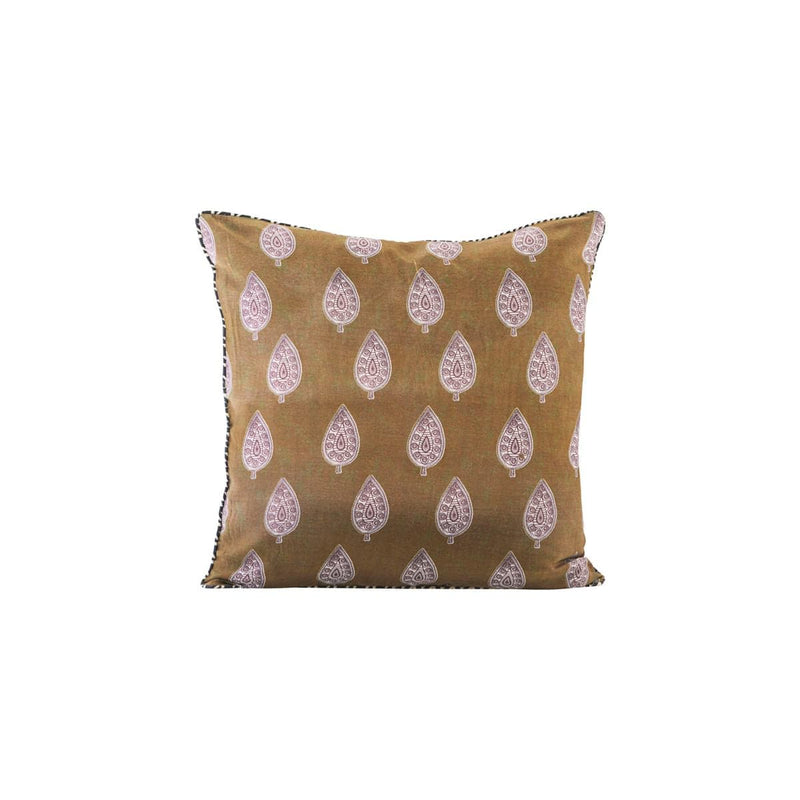 House Doctor Parsley Mustard Cushion - Journey East