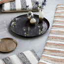 House Doctor Jhansi Tray Antique Brass - Journey East